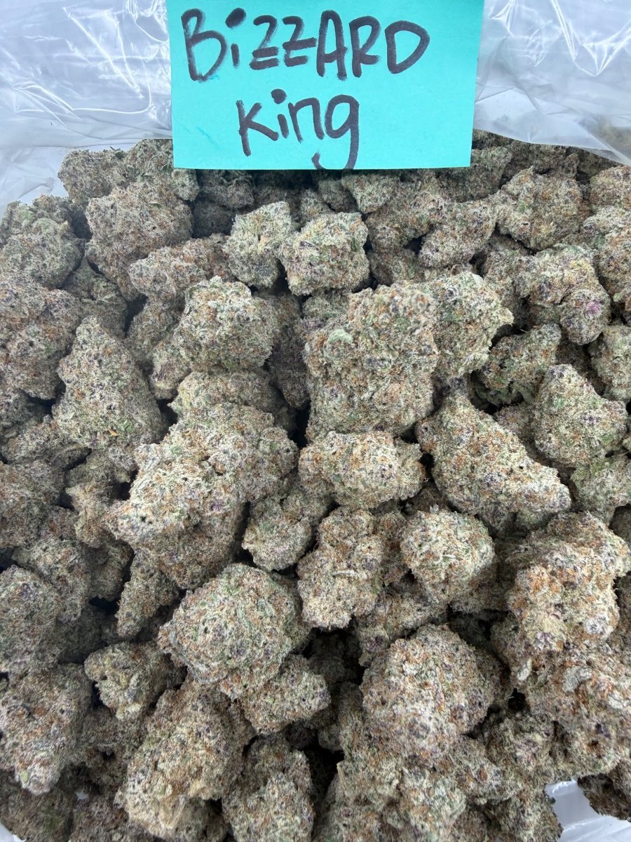 Blizzard King THCA flower, Exotics