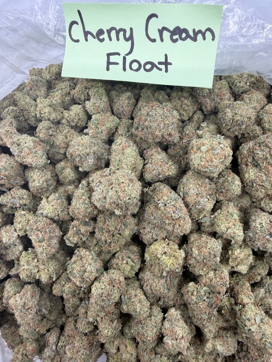 Cherry Cream Float THCA flower, Indoor