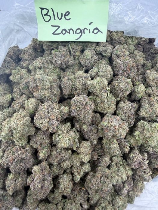 Blue Zangria THCA flower