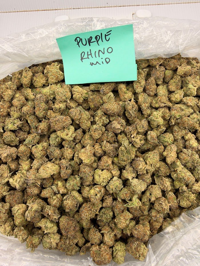 Purple Rhino THCA flower