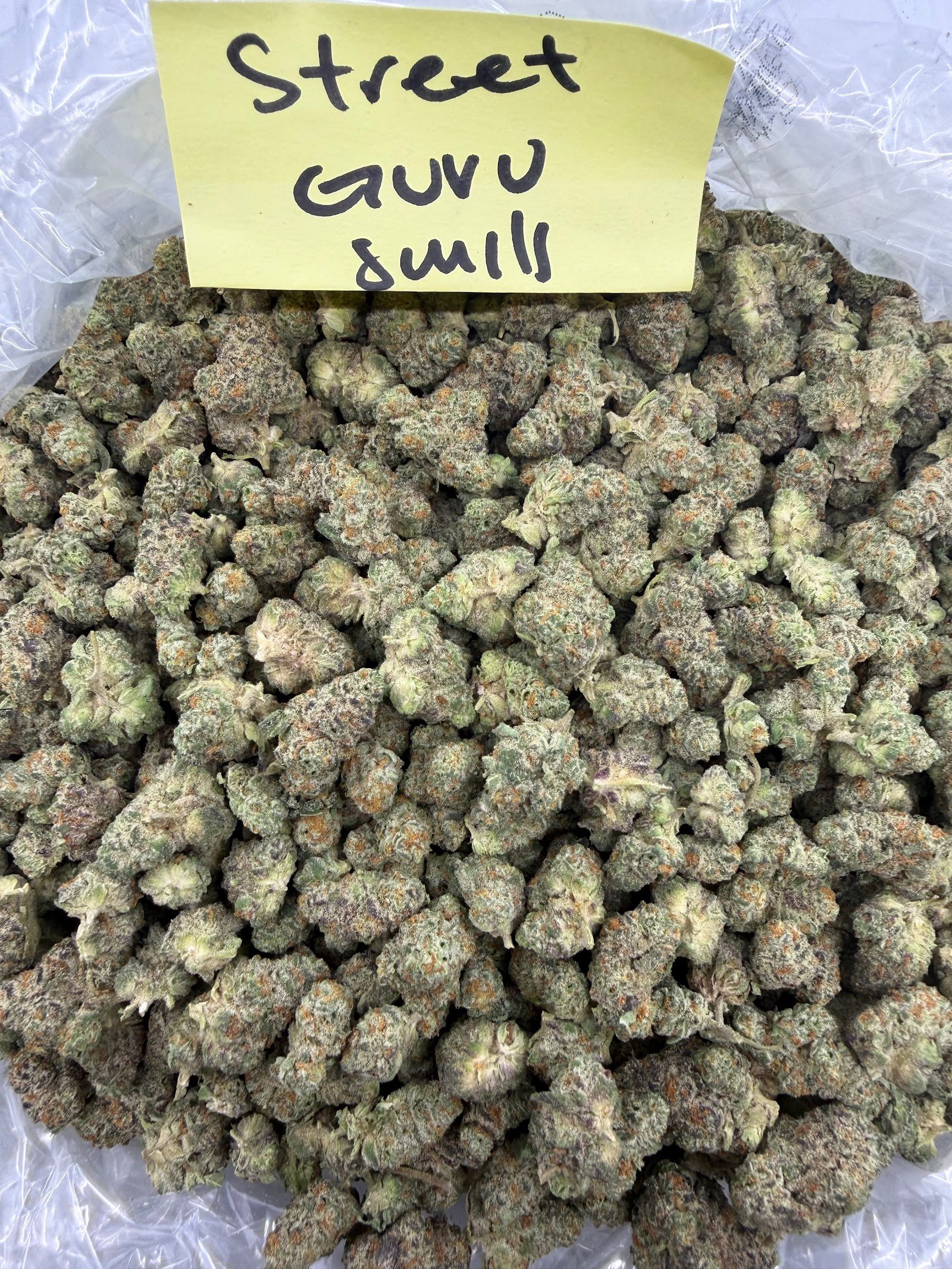 Street Guru THCA flower, Exotic Smalls